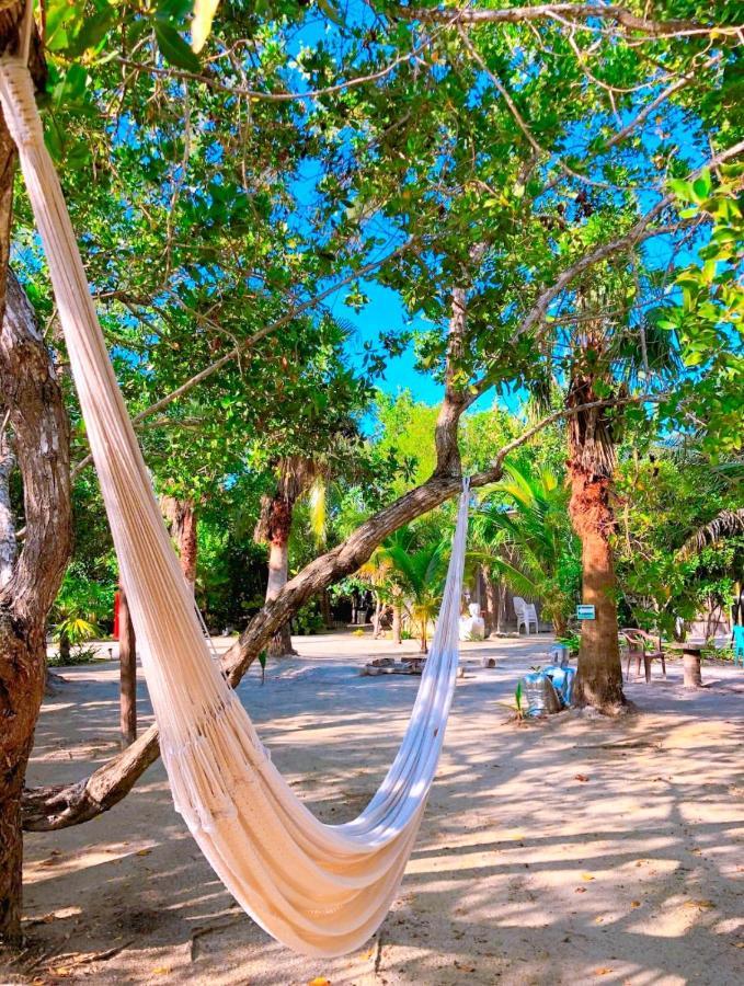 La Aldea Holbox Cabanas Y Camping Exterior foto