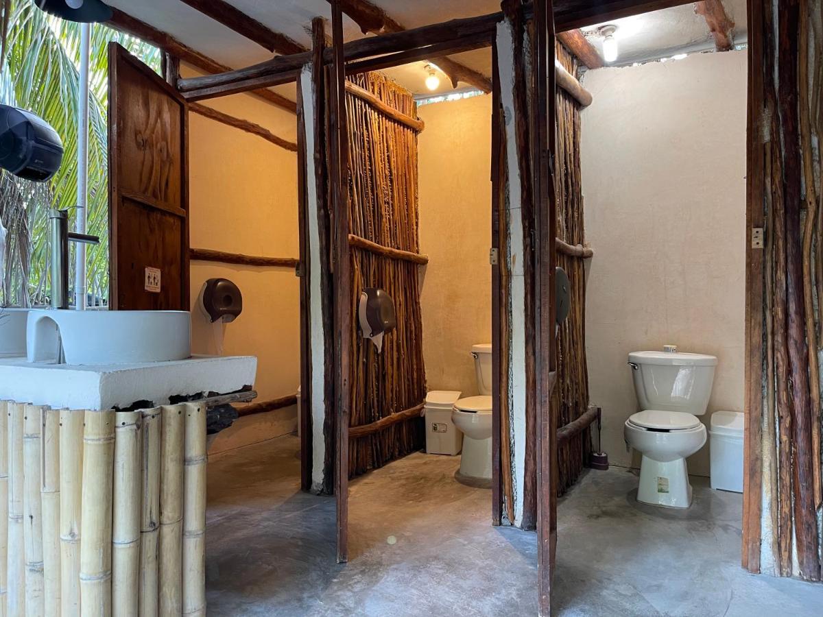 La Aldea Holbox Cabanas Y Camping Exterior foto