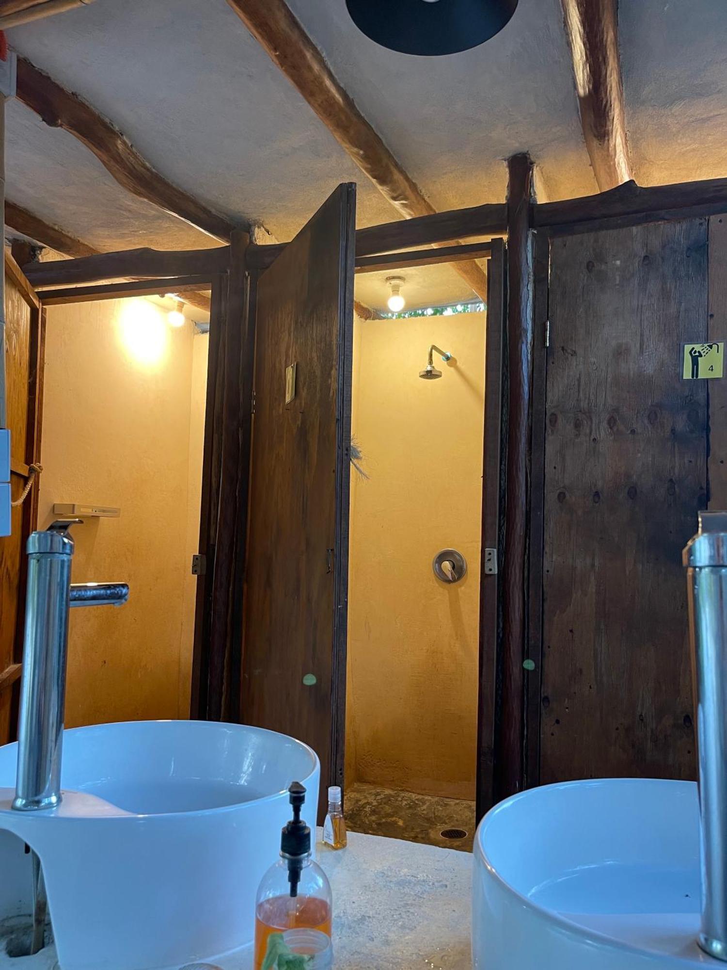 La Aldea Holbox Cabanas Y Camping Exterior foto