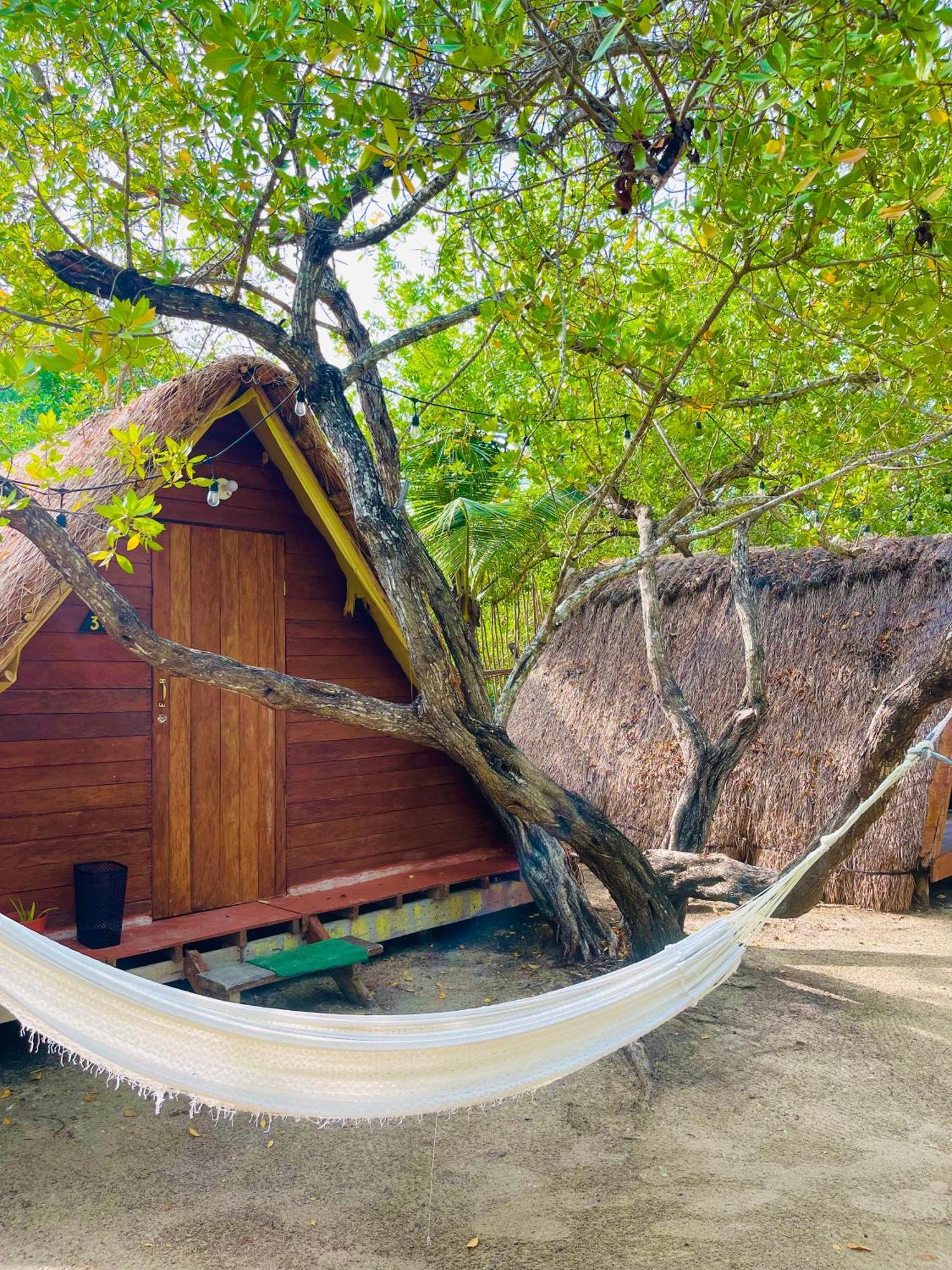 La Aldea Holbox Cabanas Y Camping Exterior foto